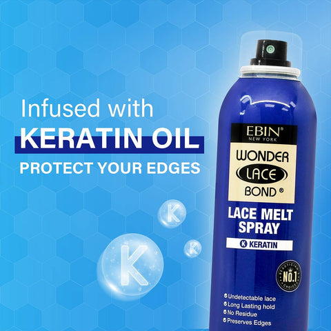 WONDER LACE BOND LACE MELT SPRAY- KERATIN