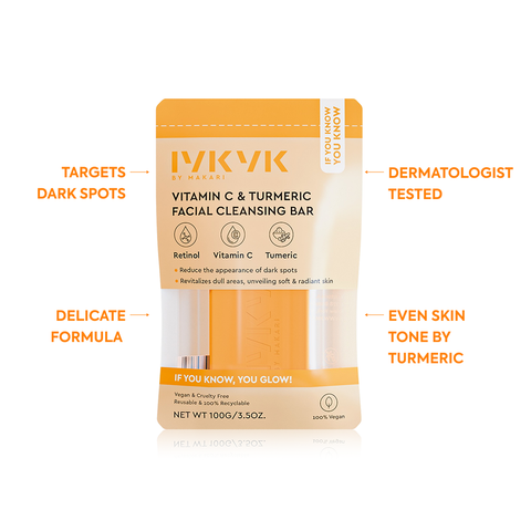 Makari IYKYK Vitamin C & Turmeric Facial Cleansing Bar