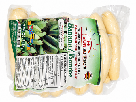 Matoke (Peeled Frozen Green Banana)