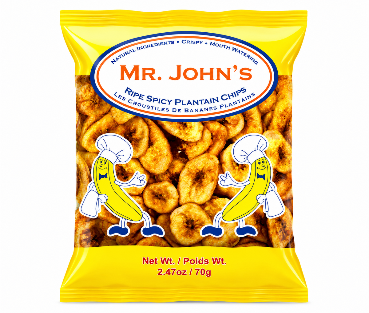 Mr John's Ripe Spicy Plantain Chips