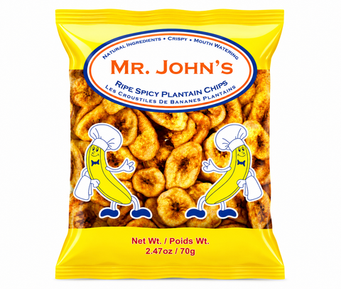 Mr John's Ripe Spicy Plantain Chips