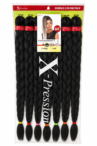 7x pre- Stretched Braid 64"