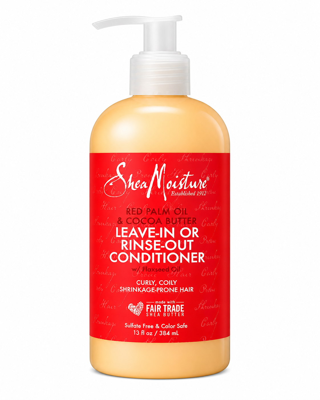 Shea Moisture Red Palm Oil & Coconut Butter Rinse Out or Leave in Conditioner