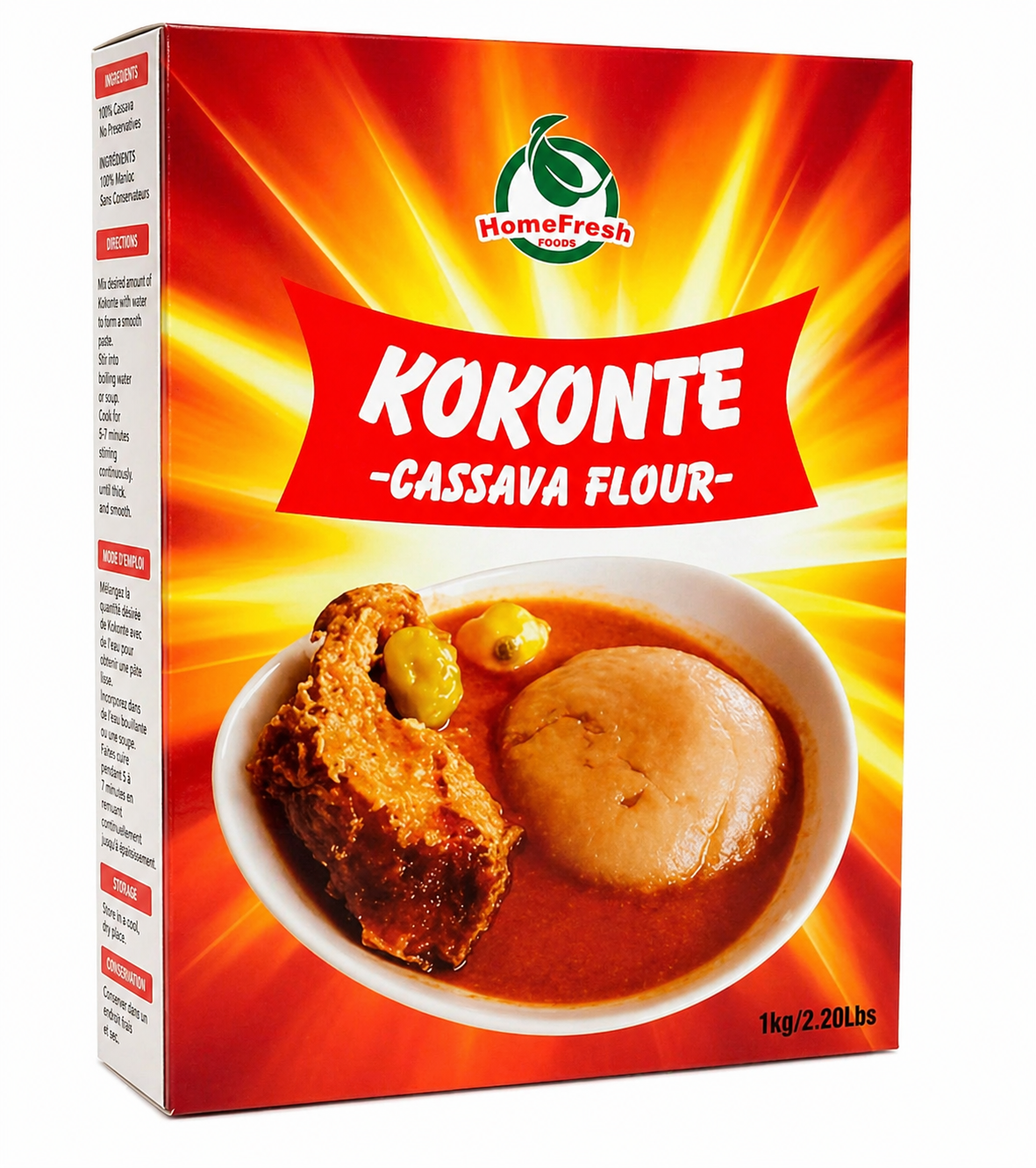 Home Fresh Kokote Cassava Flour