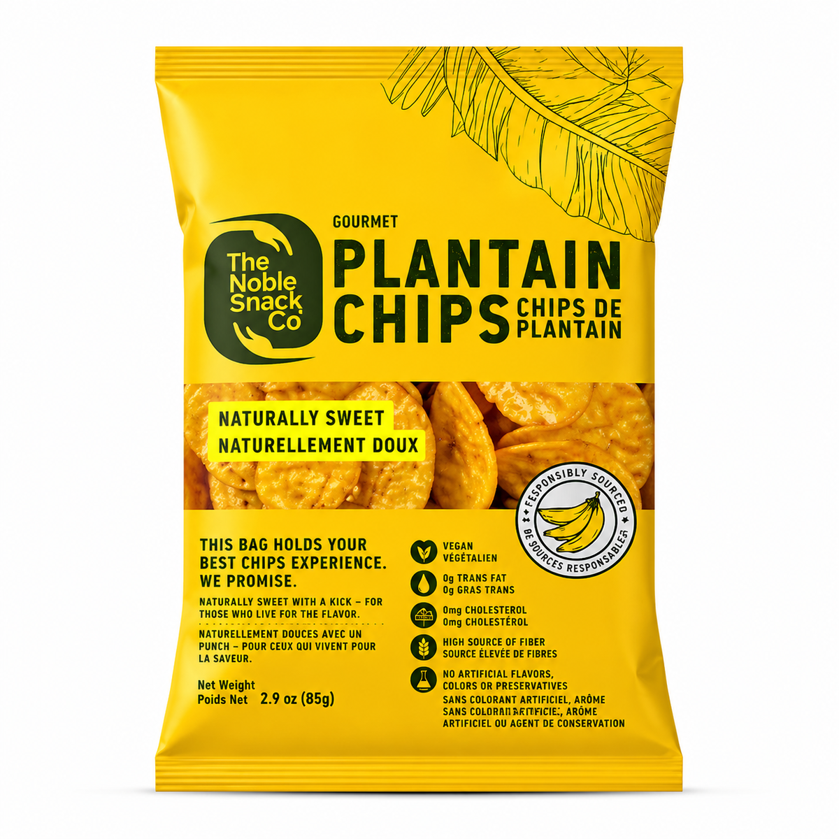 Noble Plantain Chips 85g