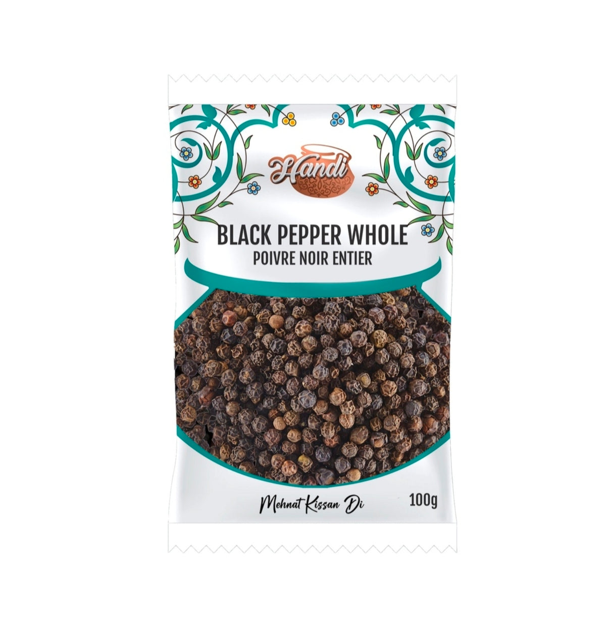 Handi Black Pepper Whole (100g)