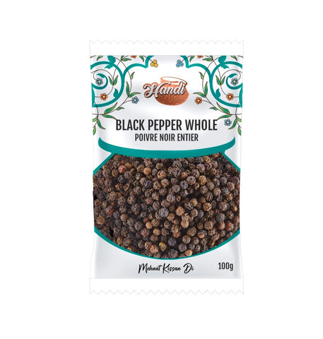 Handi Black Pepper Whole (100g)