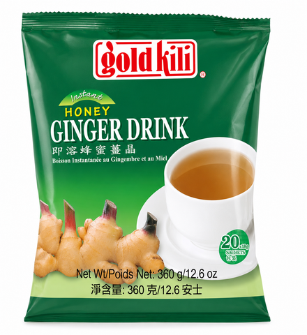 Gold Kili Instant Honey Ginger Drink 20 Sachets