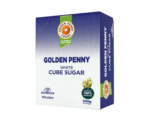 Golden Penny Cube Sugar